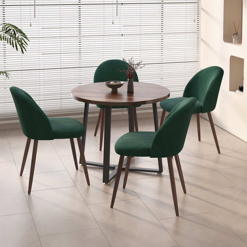 Green dining set discount